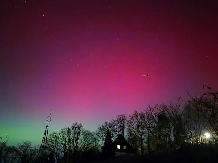 PolarlichterPolarlichter &uuml;ber Kulmbach: Die sch&ouml;nsten Leserfotos