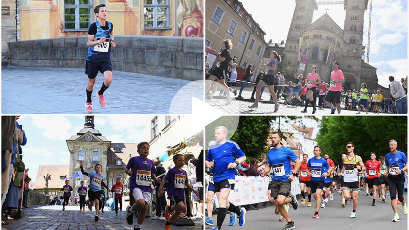 Die Kulisse in Bamberg ist einzigartig: Die sch&ouml;nsten Impressionen vom Weltkulturerbelauf 2025 zeigt unser Video.