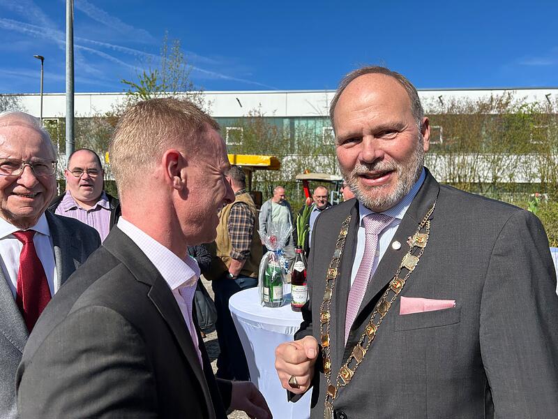 Verabschiedung von B&uuml;rgermeister Bernd Reisenweber in Ebersdorf bei Coburg