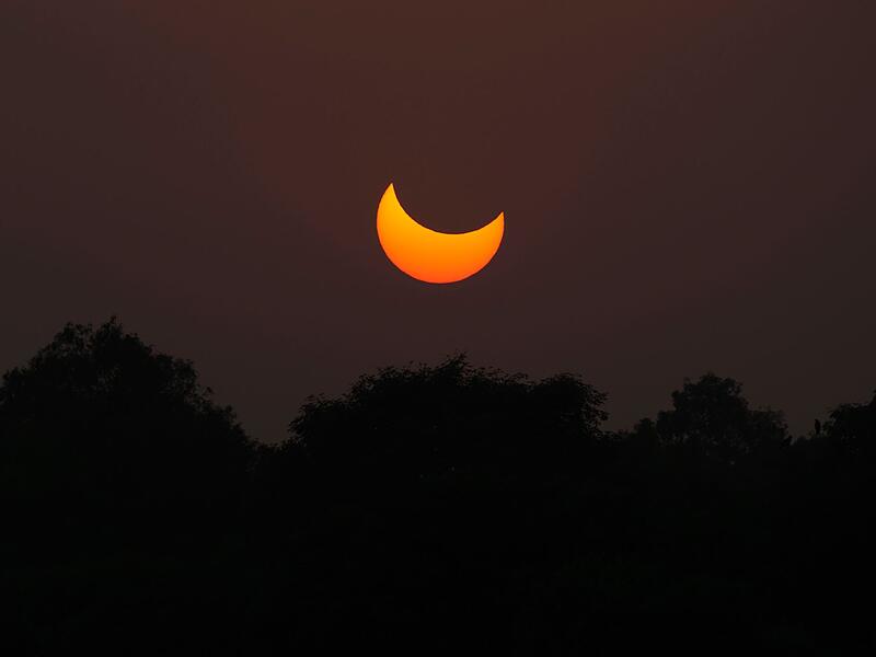 Partielle Sonnenfinsternis - Pakistan