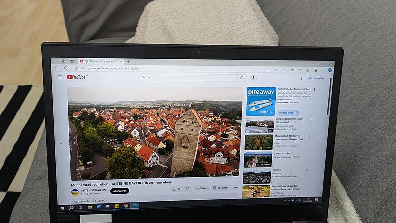 Auf Youtube finden sich einige Videos aus und über Münnerstadt.