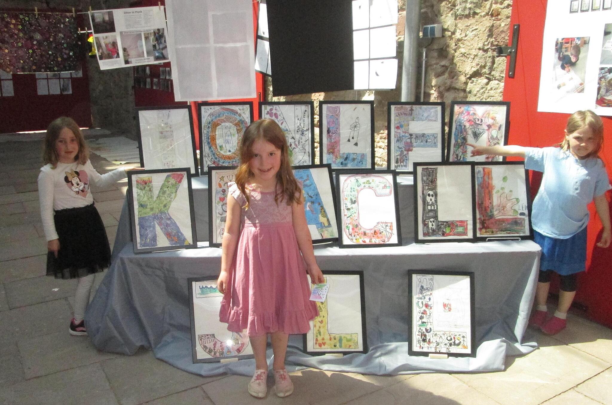 Hammelburg: „Kunst im KindergARTen“ auf der Trimburg