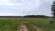 Die Lange Meile vom Flugplatz Burg Feuerstein. Diese Visualisierung zeigt, wie der Windpark einmal aussehen könnte.Forchheim & Fränkische Schweiz Die Lange Meile vom Flugplatz Burg Feuerstein. Diese Visualisierung zeigt, wie der Windpark einmal aussehen könnte.