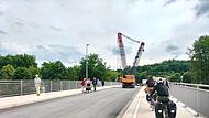 Die neue Buger Brücke ist eröffnet.
