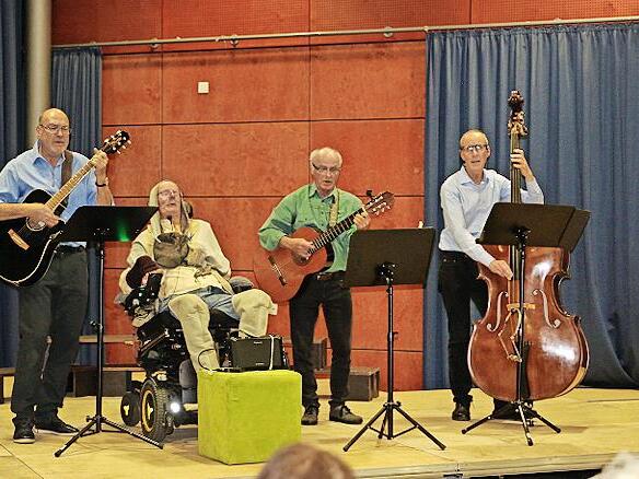 &bdquo;Die Botaniker&ldquo; auf dem Benefizkonzert.