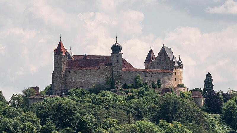 Eine der Perlen auf der Burgenstra&szlig;e: die Veste.