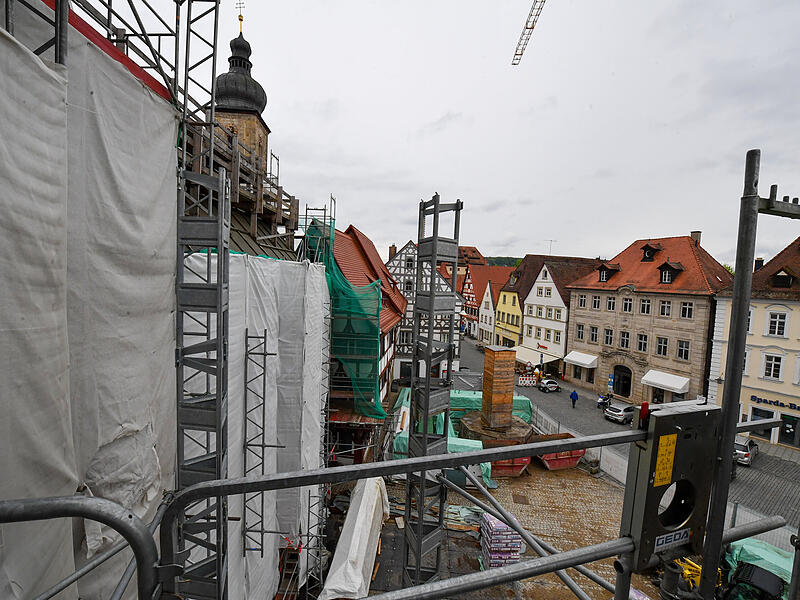 Besichtigung RathausbaustelleForchheimBesichtigung der Rathausbaustelle Forchheim