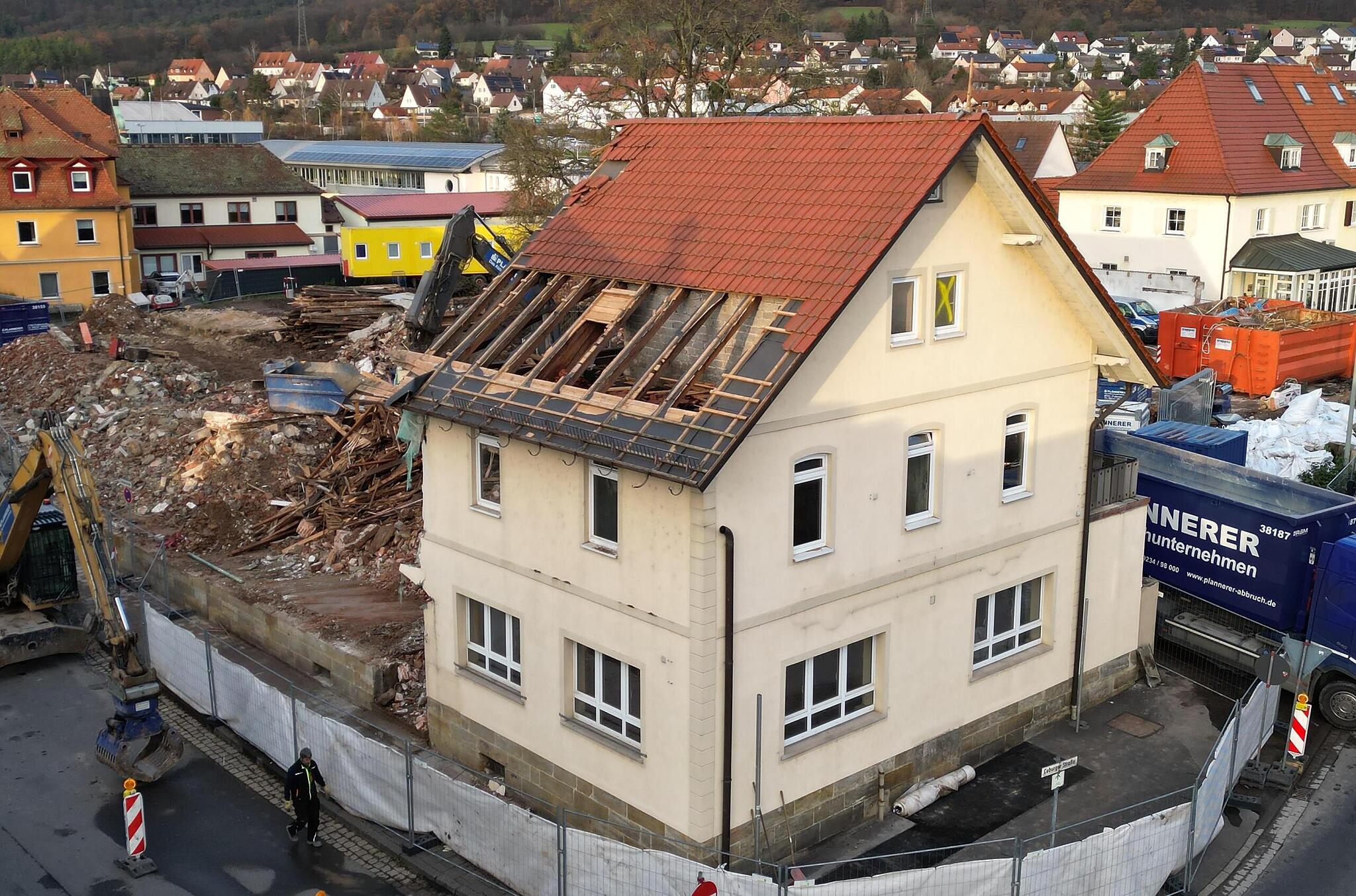 Abriss in Ebern: Platz für die Landesbaudirektion und ihren Neubau