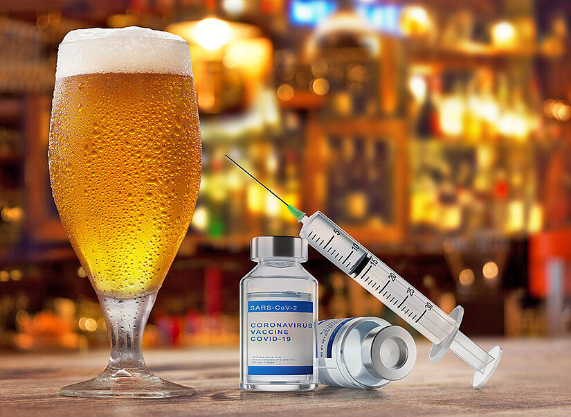 In einer Lichtenfelser Brauereimanufaktur kann man sich jetzt boostern lassen.