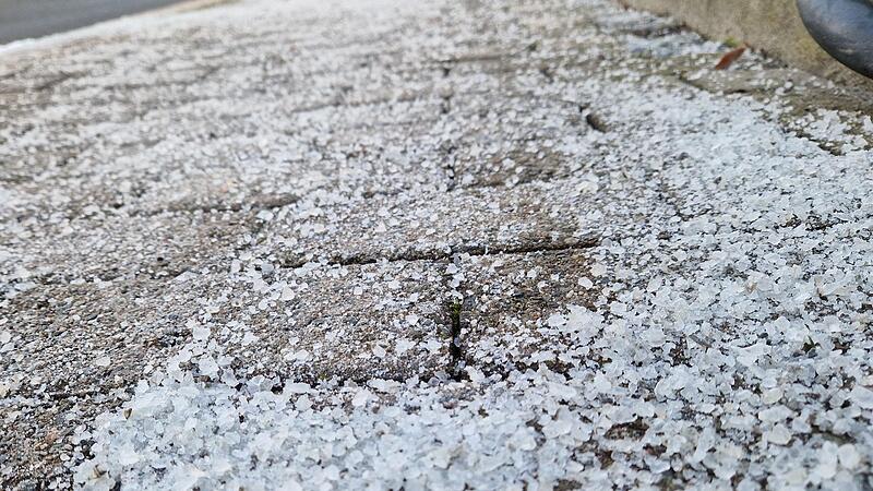 Weit und breit kein Schnee und kein Frost, daf&uuml;r viel Salz.