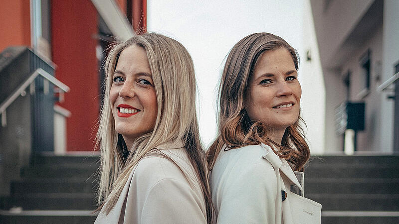 Jennifer Martin&eacute; und Jaqueline Stamos von den Femme Founders ForchheimForchheim & Fr&auml;nkische Schweiz