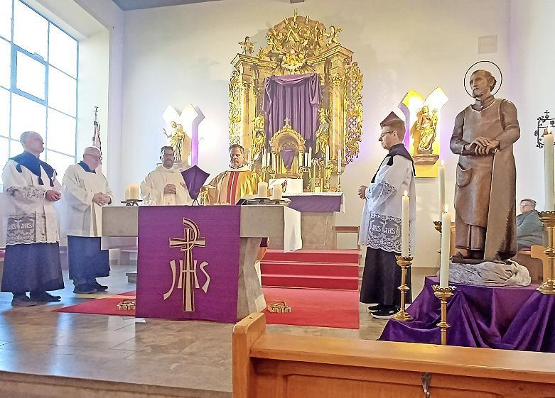 Josefigottesdienst in Schlammersdorf.