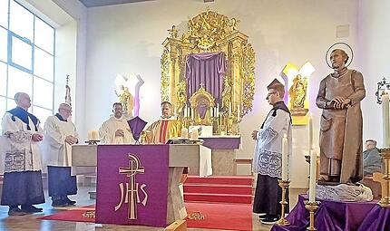 Josefigottesdienst in Schlammersdorf.