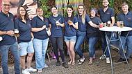 Das Team an der Bar und am Ausschank war bereit f&uuml;r die G&auml;ste.