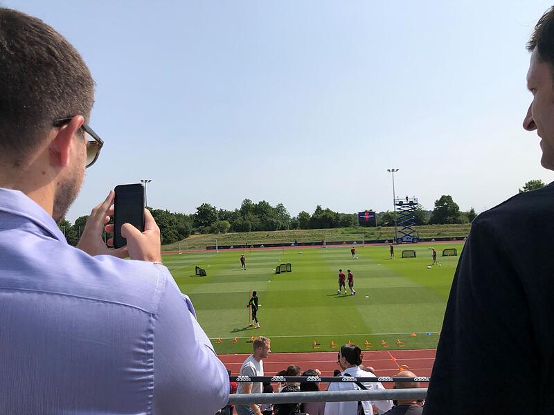 Arsenal London bereitet sich in Herzogenaurach auf Test gegen 1. FC N&uuml;rnberg vor 2023
