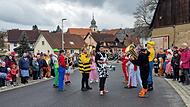 Rosenmontag in Waldfenster
