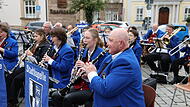 Konzert der Kulmbacher Stadtkapelle am Ostermontag auf dem Marktplatz 2bOsterkonzert Stadtkapelle Kulmbach