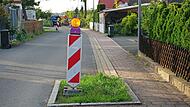 Die Schikanen in der Gartenstraße in Gosberg.