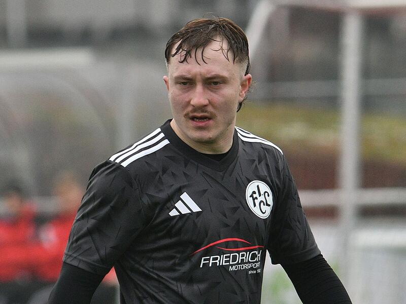 Feierte sein Deb&uuml;t f&uuml;r den FC Lichtenfels: Fabian Bergmann.