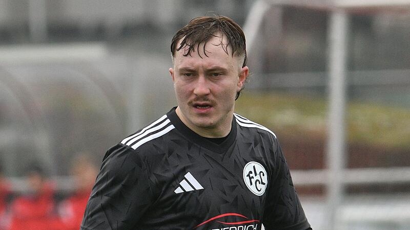 Feierte sein Deb&uuml;t f&uuml;r den FC Lichtenfels: Fabian Bergmann.