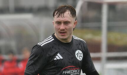Feierte sein Deb&uuml;t f&uuml;r den FC Lichtenfels: Fabian Bergmann.