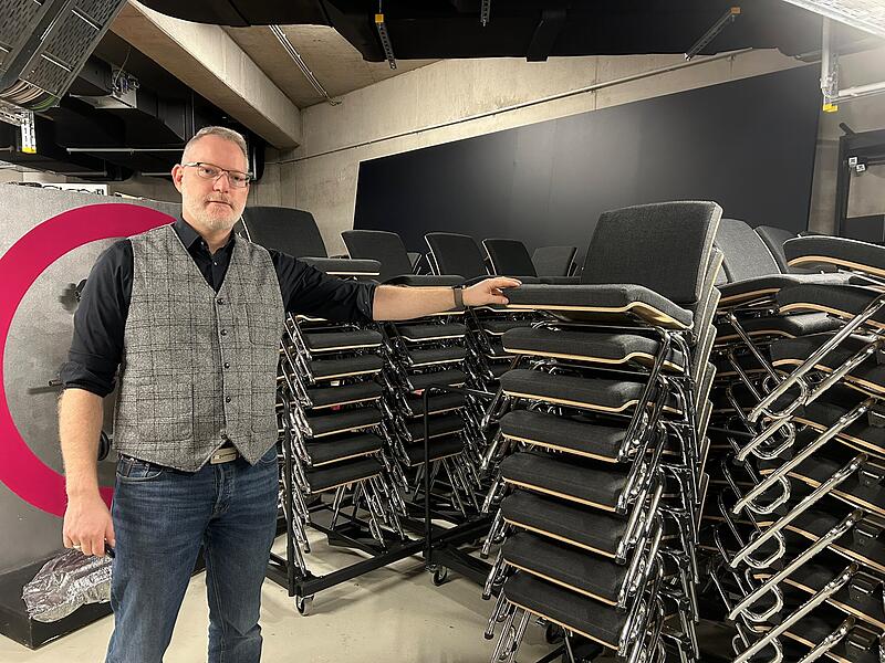 Daniel Kaiser, Technischer Direktor des Coburger Landestheaters