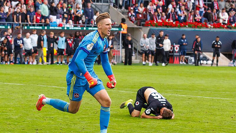 Niklas Jahn von Viktoria K&ouml;ln verschoss den entscheidenden Elfmeter gegen den Club. Jan Reichert wurde zum Elfmeterkiller.
