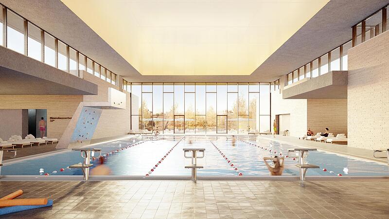 Ein Schulschwimmbecken sehen sowohl die &bdquo;gro&szlig;e&ldquo; als auch die &bdquo;kleine&ldquo; L&ouml;sung f&uuml;r die Bad Br&uuml;ckenauer Sinnflut vor. Doch ansonsten gehen die Vorstellungen auseinander &ndash; auch, was die Betriebskosten betrifft.