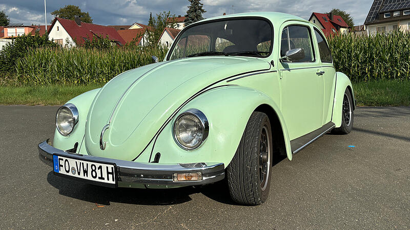 Der VW K&auml;fer ist Kult in Deutschland. Dieses Exemplar geh&ouml;rt seit dieser Woche ganz neu zum Stra&szlig;enbild in Forchheim.