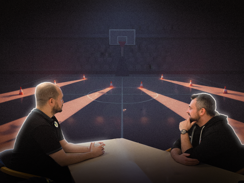 Florian Wedell und Patrick Seidel sprechen über die Kunst der Spielerauswahl im Basketball.