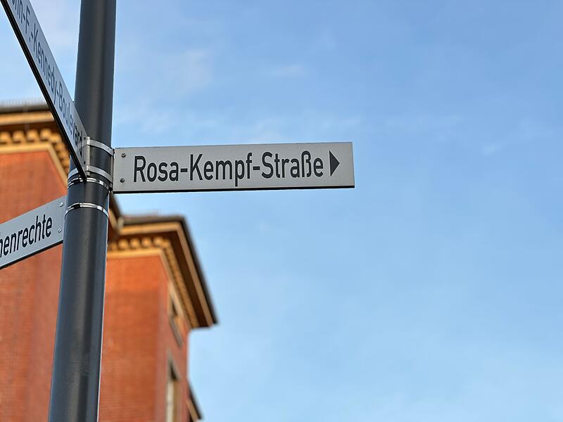 Weibliche Stra&szlig;ennamen in Bamberg