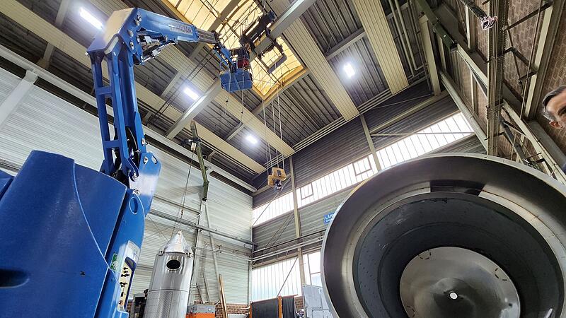 In der Brauereimaschinenfabrik bei Kaspar Schulz in Bamberg