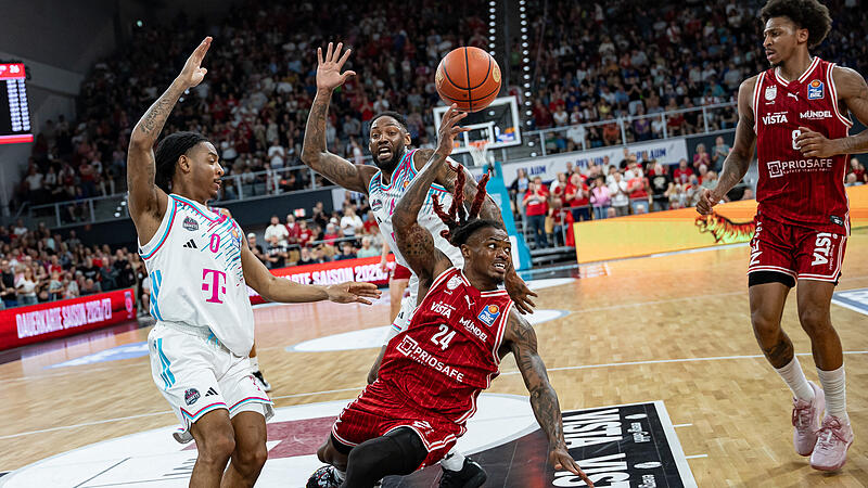 BMA365 Bamberg Baskets - Telekom Baskets Bonn Cobe Williams erwischte am Sonntag nicht seinen besten Tag im Heimspiel gegen die Telekom Baskets Bonn.