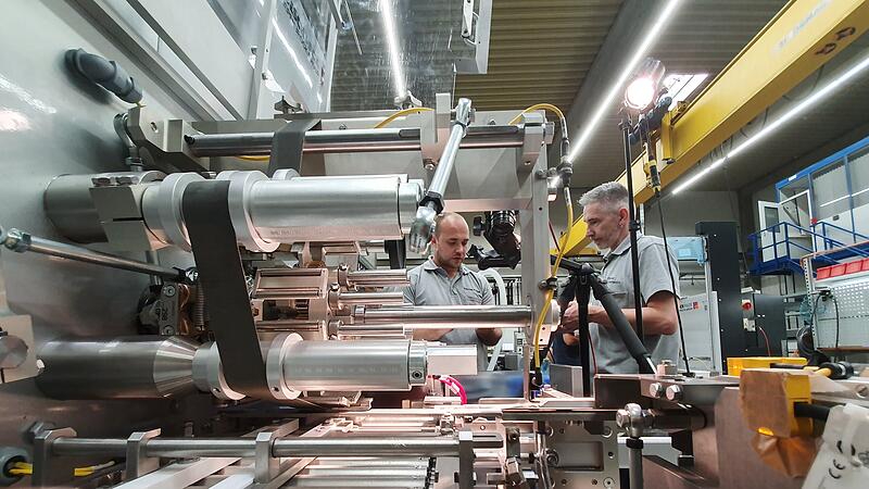 Das Werk der Firma Loesch Verpackungstechnik in Altendorf im Landkreis Bamberg