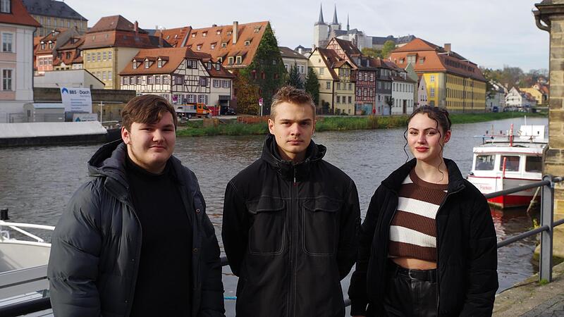 Waren oder sind Teil des Jugendkreistags und k&ouml;nnen nur positiv &uuml;ber das Gremium berichten (v. l.): Jarno Seuling, Felix Sitzmann und Ronja Dremel.