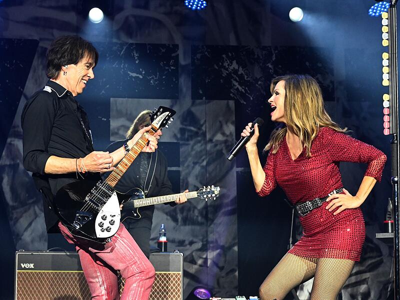 Konzert der Pop-Band Roxette in Deutschland
