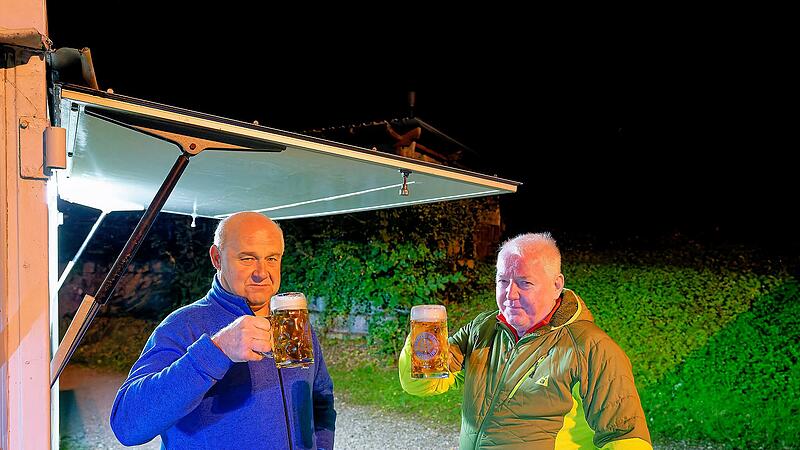 Bockbieranstich am Diller Keller in D&ouml;rfleins