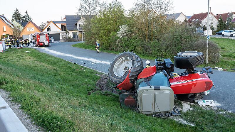 Am Unfallort k&ouml;nnte durch eine Entfernung von Heckenteilen in der Kurve die Sicht deutlich verbessert werden.Forchheim & Fr&auml;nkische Schweiz