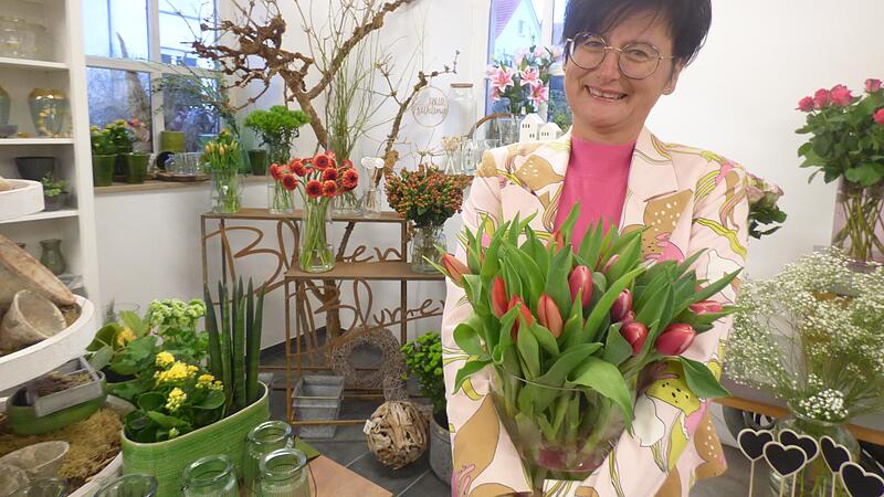 Die Floristin Christine Kraus hat ihren Blumenladen „Lieblingsstücke Blumen“ in Wiesentthau eröffnet.Forchheim & Fränkische Schweiz Die Floristin Christine Kraus hat ihren Blumenladen „Lieblingsstücke Blumen“ in Wiesentthau eröffnet.Forchheim & Fränkische Schweiz
