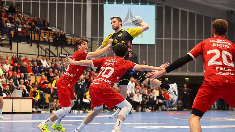 Die Eulen Ludwigshafen waren machtlos gegen den HSC Coburg rund um Kapit&auml;n Merlin Fu&szlig;.