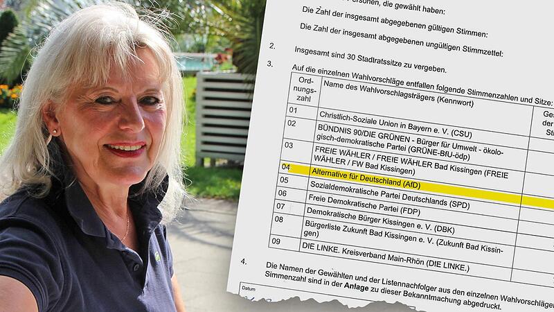 Freia Lippold-Eggen und ihr Ehemann Peter Eggen belegten die beiden Stadtratsplätze für die AfD.