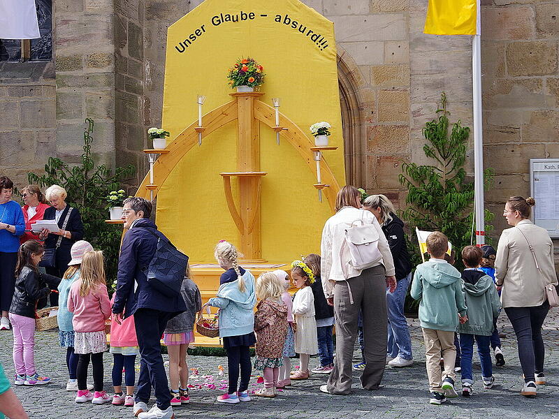 Fronleichnam in Kronach 2026Kronach setzt ein Zeichen des christlichen Glaubens