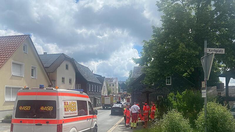 Brand an Brauerei in Untersiemau Brand an Brauerei in Untersiemau