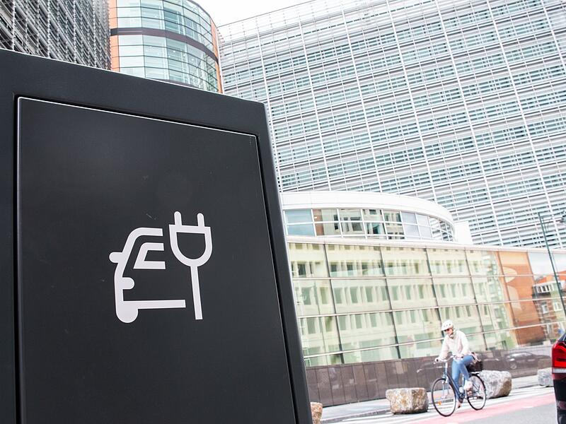 Ladesäulen in Brüssel