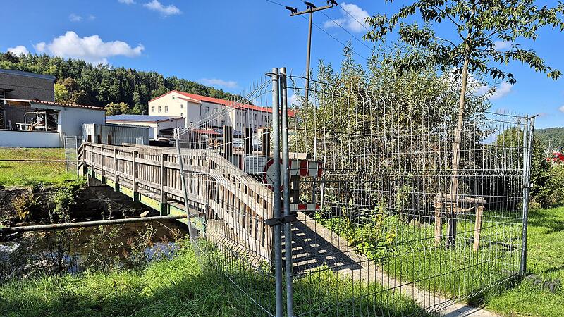 Der Steg am Bauerswehr soll neu gebaut werden.