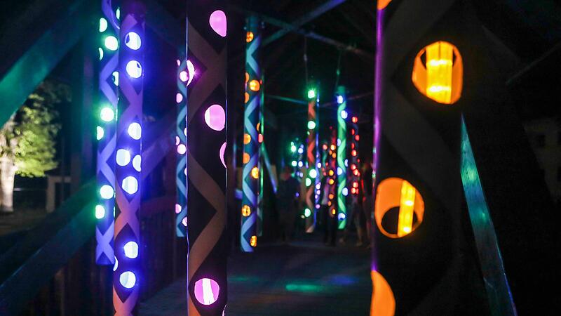 2024 wird &bdquo;Kronach leuchtet&ldquo; wieder in der Oberen Stadt in Kronach stattfinden.