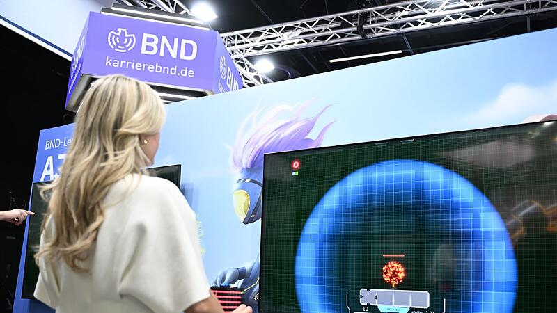 BND-Messestand bei der Gamescom