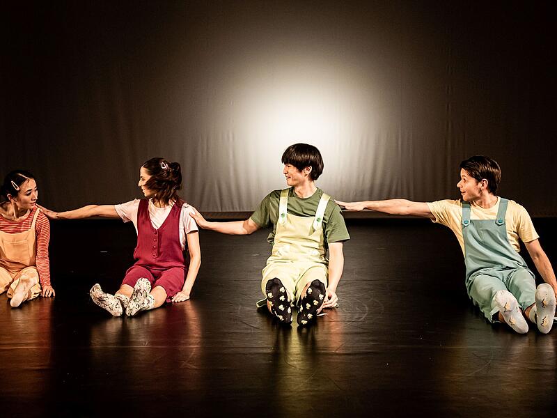 Das Kammerballett "First Steps" feierte erfolgreiche Premiere im Theater in der Reithalle in Coburg.Kammerballett "First Steps" in Coburg Das Kammerballett "First Steps" feierte erfolgreiche Premiere im Theater in der Reithalle in Coburg.