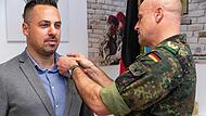 Daniel Kleinheinz Veteranenabzeichen der Bundeswehr