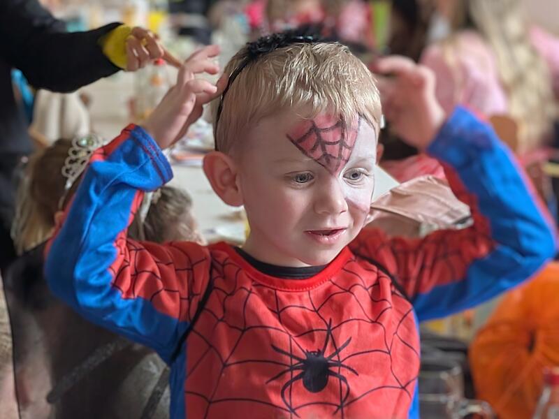 Spiderman kurz vor dem Einsatz
